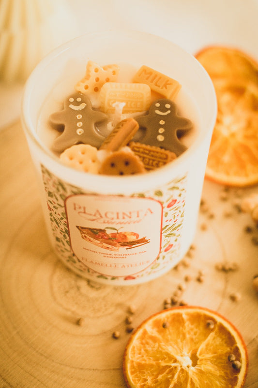 Plăcinta bunicii - măr, scorțișoară, biscuiți