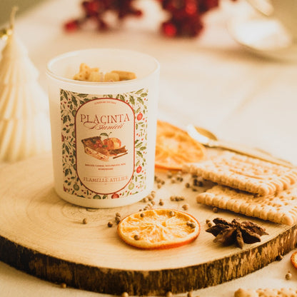 Plăcinta bunicii - măr, scorțișoară, biscuiți