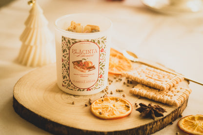 Plăcinta bunicii - măr, scorțișoară, biscuiți