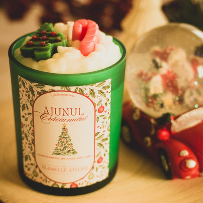 Ajunul Crăciunului - iris, floare de portocal, mosc