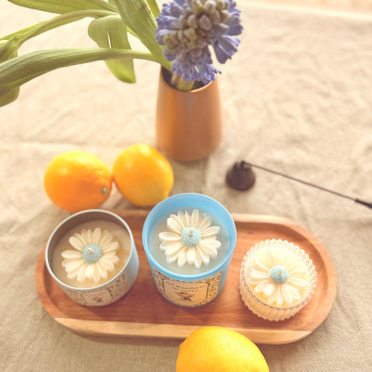 Plimbare în parc - lămâie, iasomie, flori de portocal