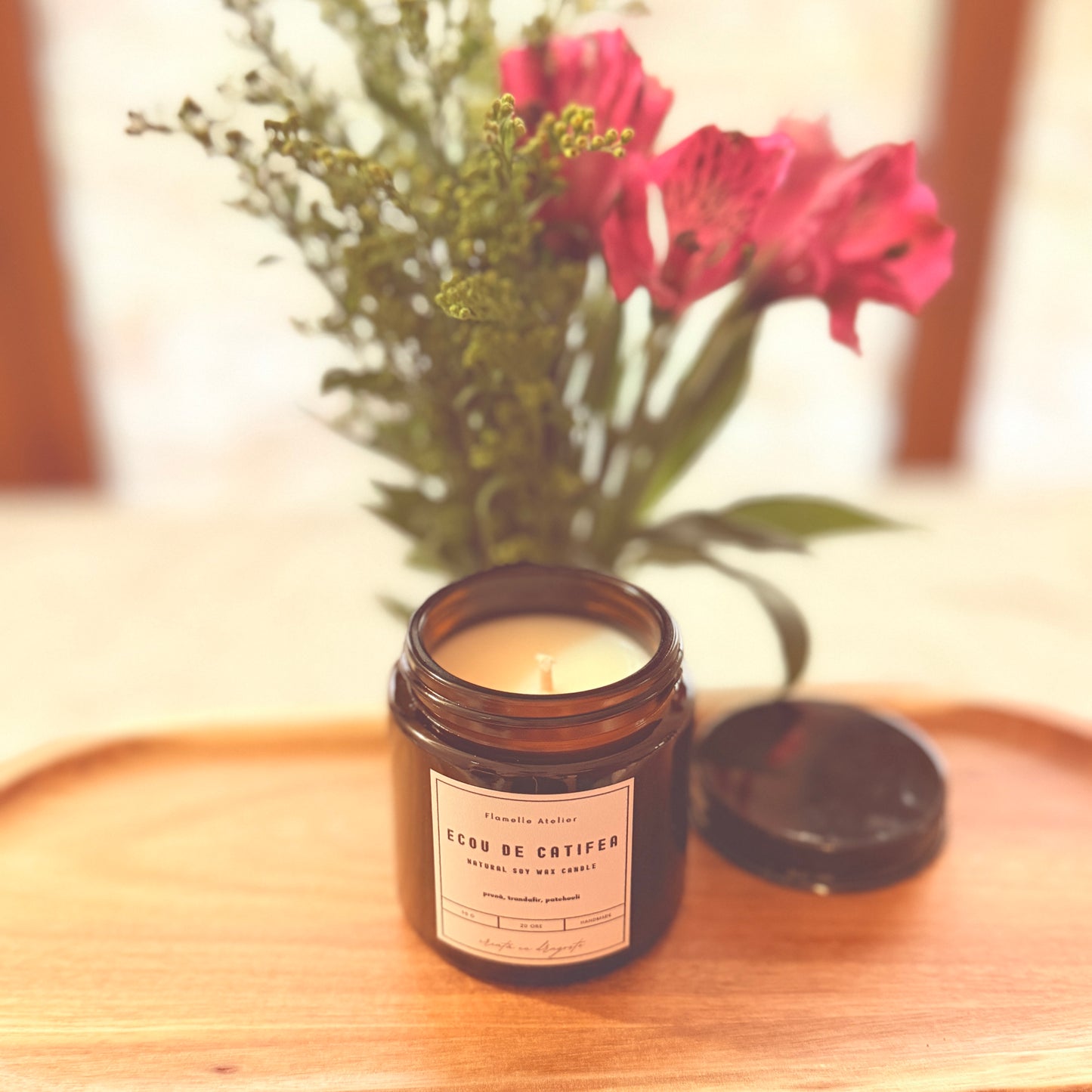 Ecou de catifea - prună, trandafir, patchouli
