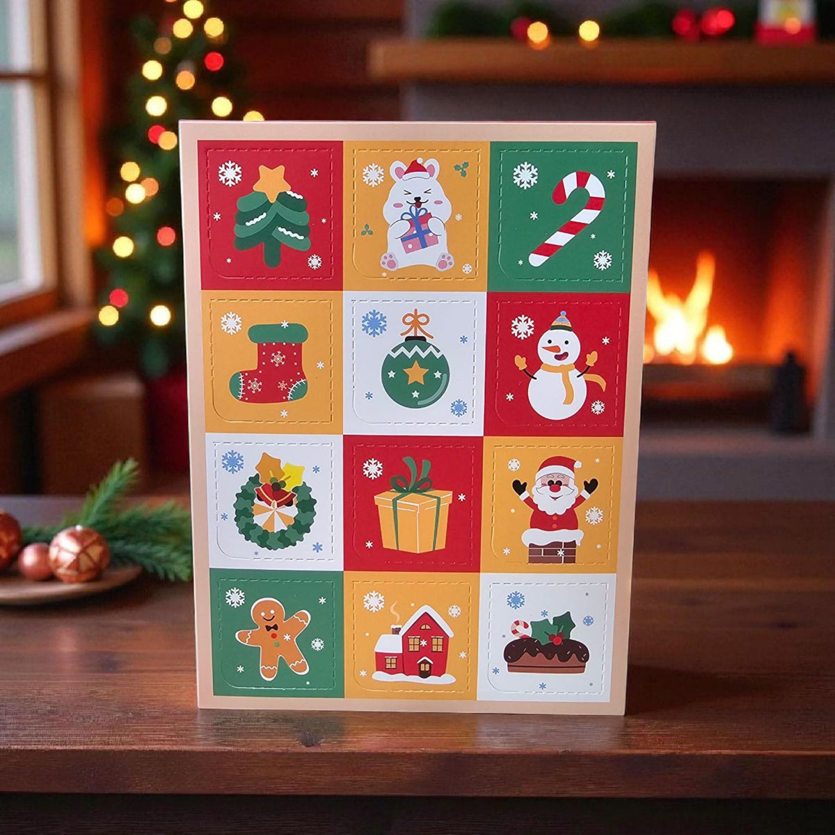 Calendar Advent cu ceară parfumată